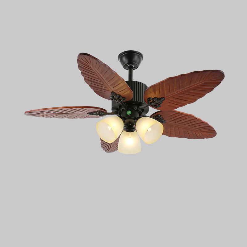 Model A Walnut Wood Grain & Black  (Without Light)