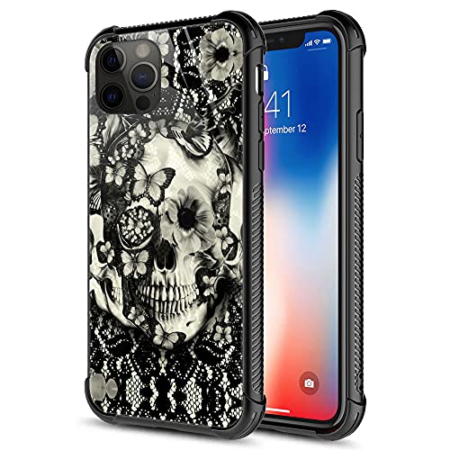 Victorian Gothic lace Skull