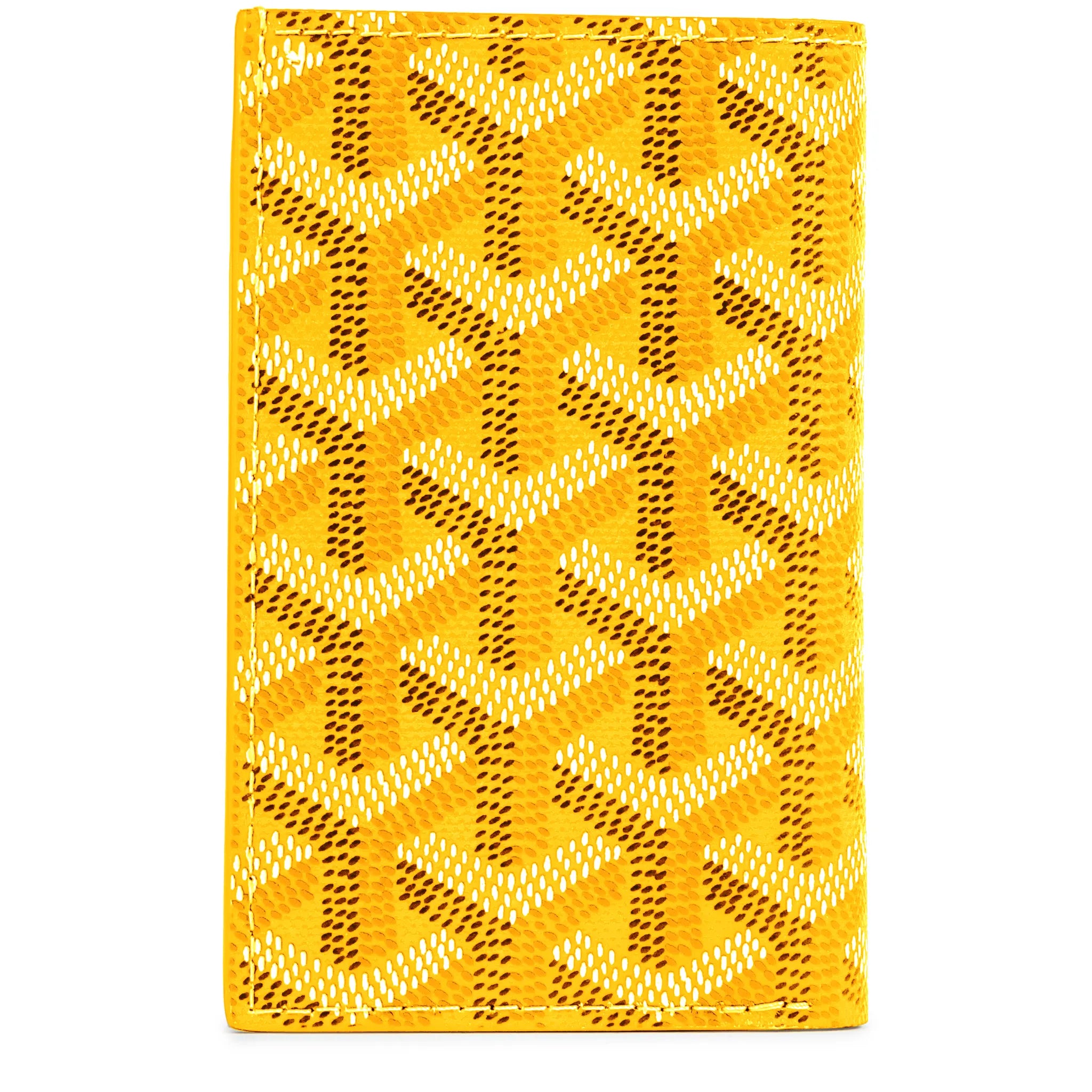 Goyard Saint Pierre Card Wallet in Yellow | Luxury Leather Card Holder for Men & Women | Perfect for Travel, Business & Everyday Use