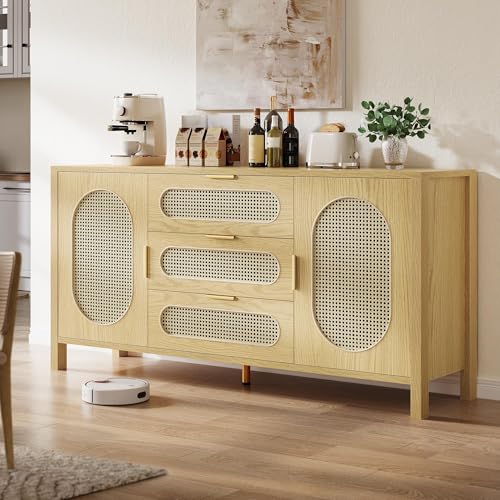 Wood 3 Drawers