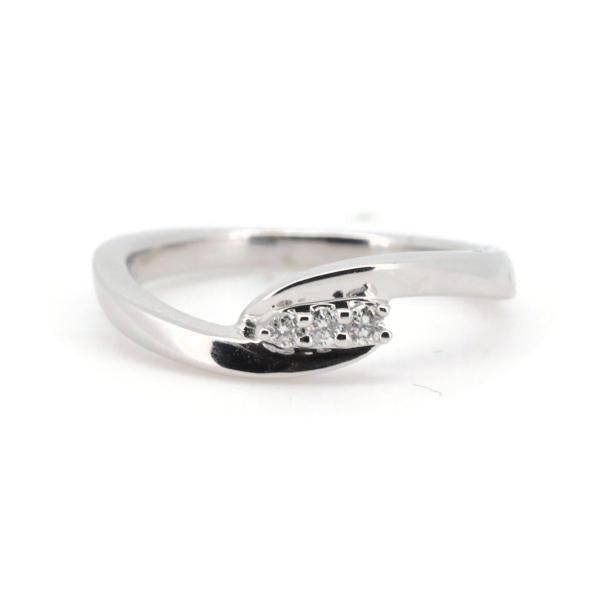 4℃ Diamond Ring in 18K White Gold - Size 7 for Women | Vintage Luxury Jewelry | Perfect for Weddings, Anniversaries & Special Occasions