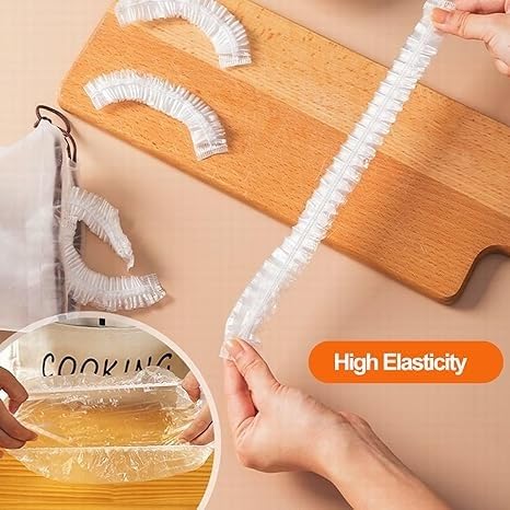 200-Pack Reusable Silicone Food Storage Bags - Elastic Stretchable Freezer Bags for Meal Prep, Snacks & Leftovers | Dishwasher Safe & Eco-Friendly | Perfect for Kitchen, Picnics & On-the-Go Meals
