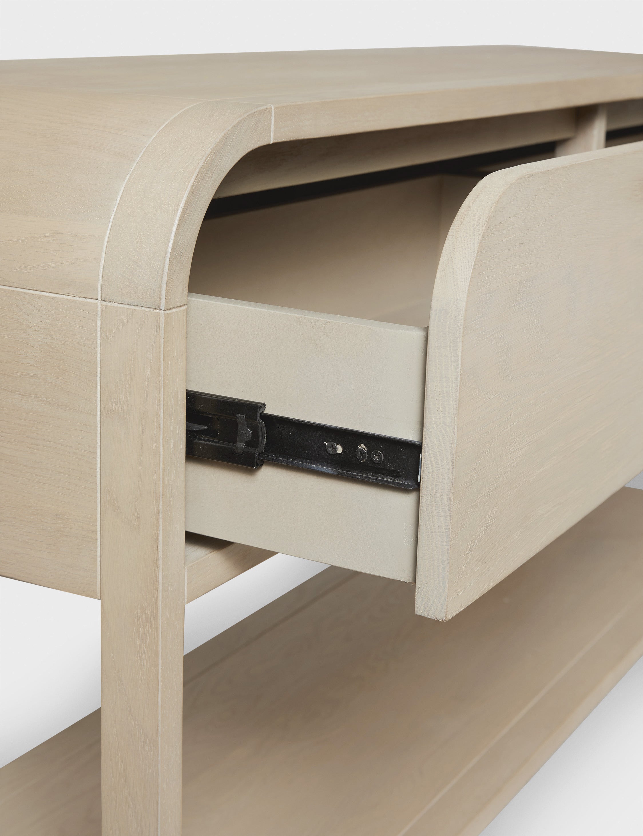 Modern Brooke Console Table - Entryway Sofa Table with Storage Shelf - Perfect for Hallway, Living Room & Bedroom Decor