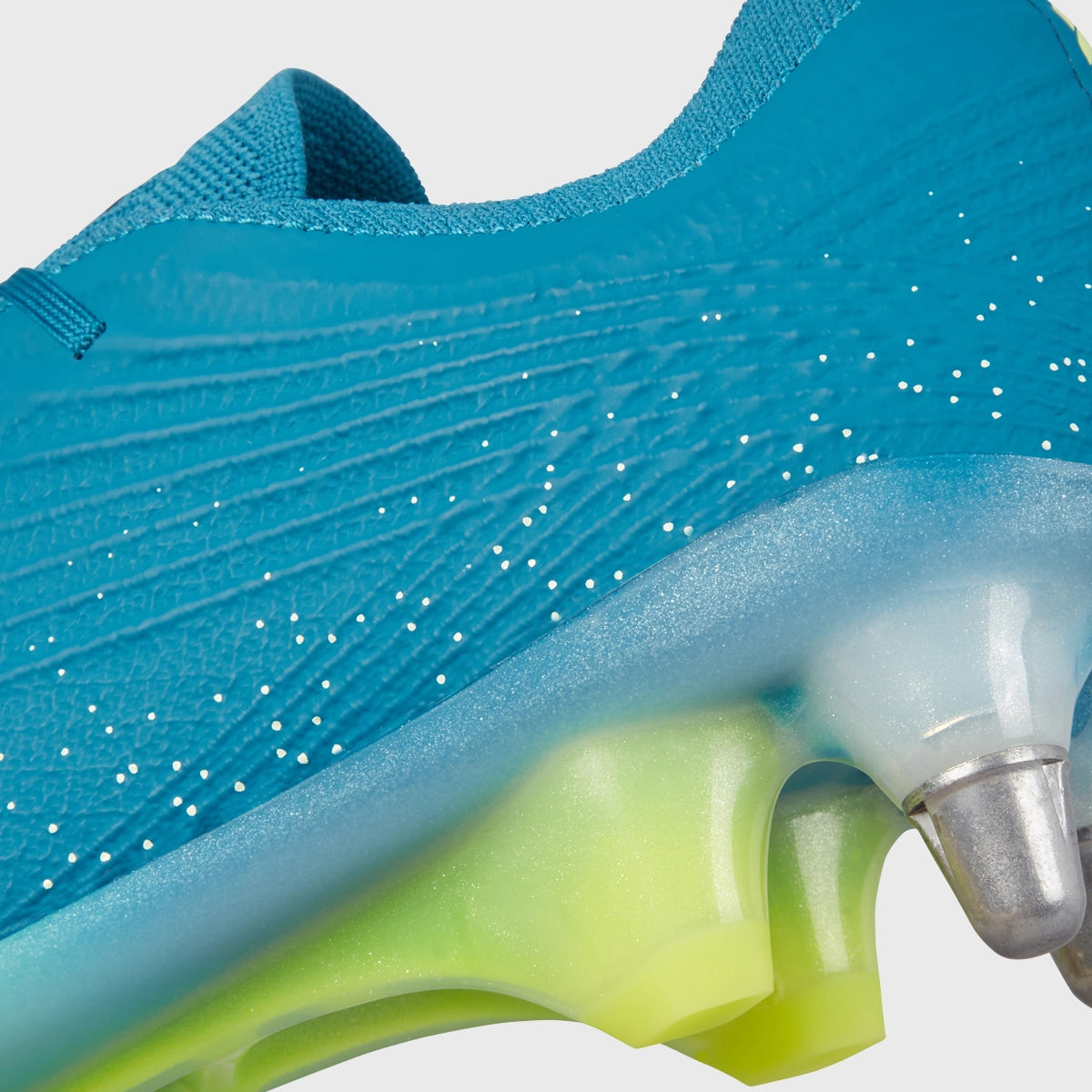 Canterbury Stampede Groundbreak Elite SG Rugby Boots - High-Performance Cleats for Rugby Players - Perfect for Wet & Muddy Fields - Lagoon Blue