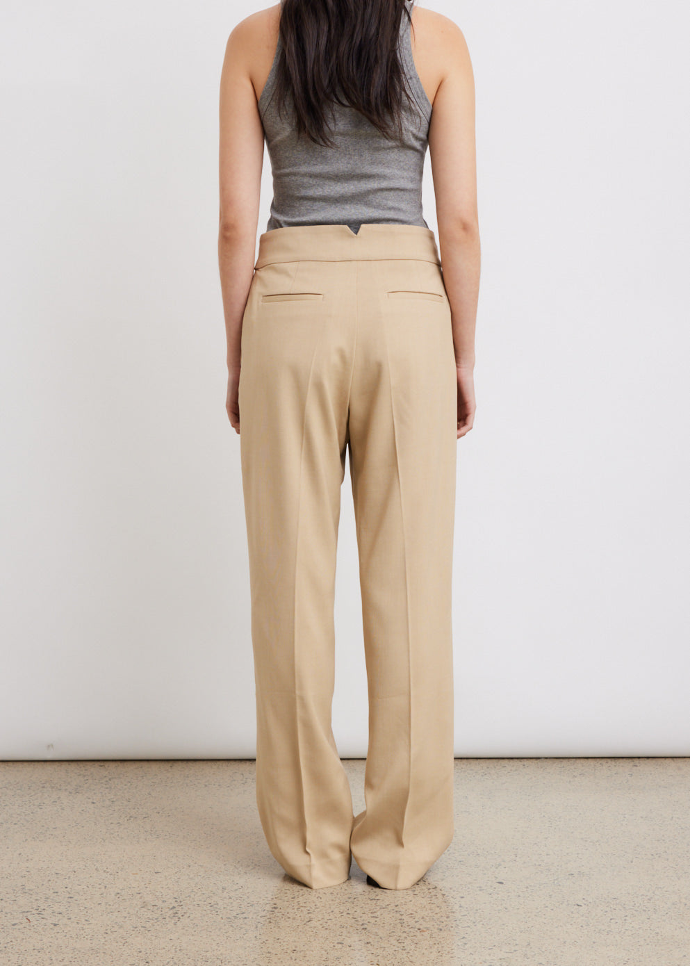 0032 Belted Trousers for Men - Classic Adjustable Waist Pants | Perfect for Office, Casual Wear & Travel