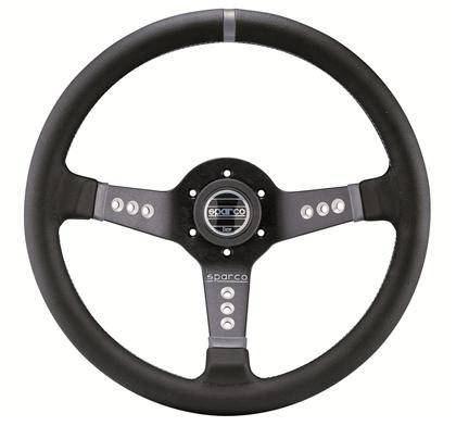 Sparco Piuma L777 Racing Steering Wheel - Lightweight & Durable for Sports Cars & Simulators - Perfect for Track Racing & Gaming Setups