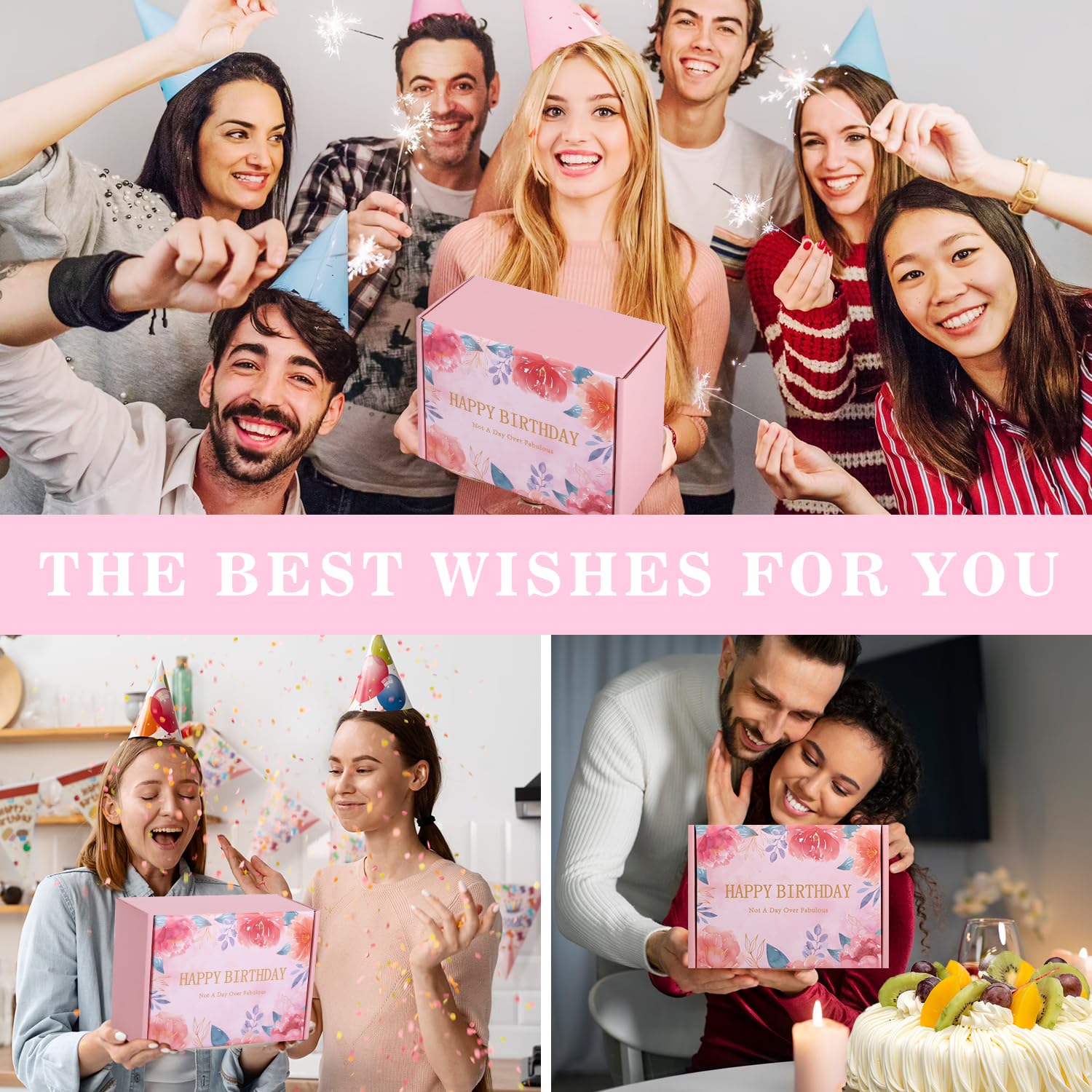 21st Birthday Gifts for Her - Personalized Pamper Hamper Box for Women, Best Friend, Sister & Daughter Turning 21 - Perfect for Celebrations, Parties & Milestone Memories