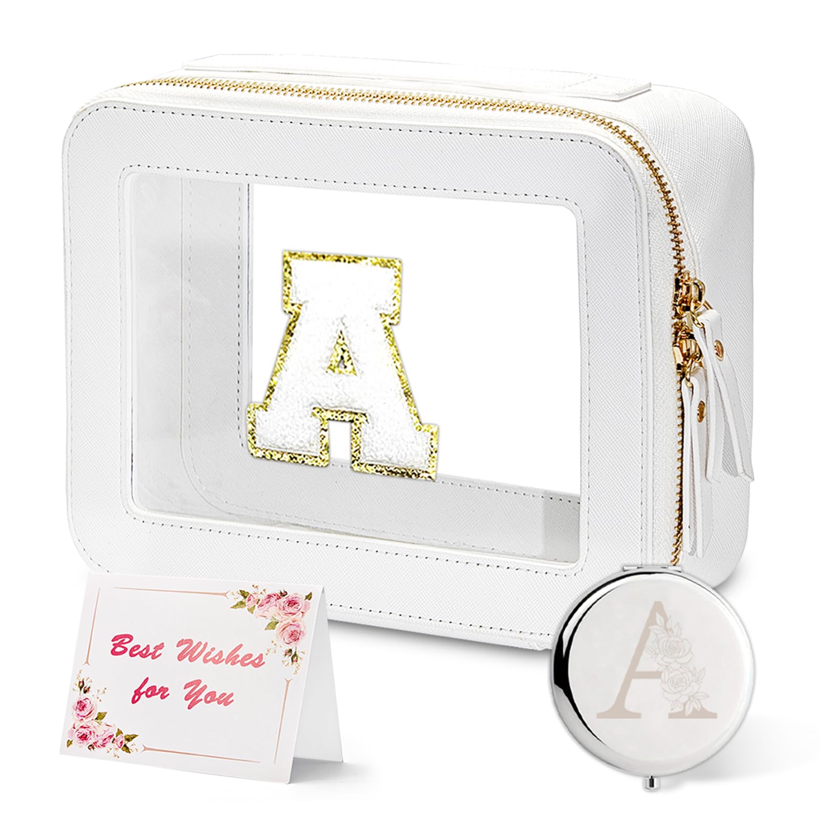 A Gift That Speaks Volumes: The Personalized Initial Makeup Bag