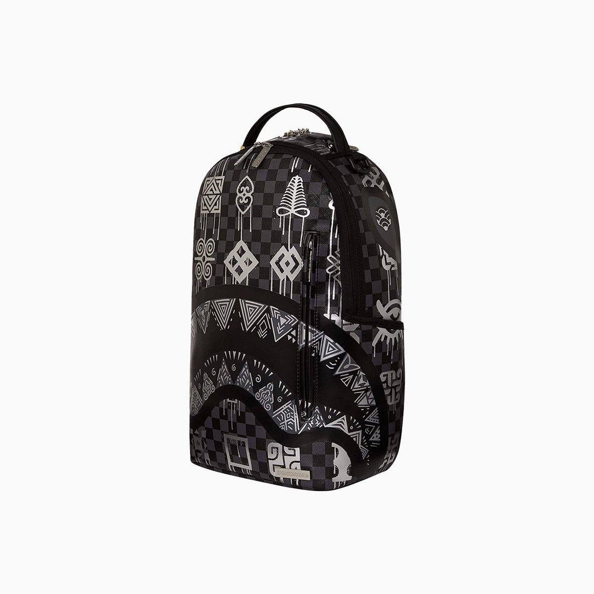 African Intelligence 9 Power Glyphics Backpack - Stylish & Durable School & Travel Backpack for Students & Professionals | Perfect for College, Work & Outdoor Adventures