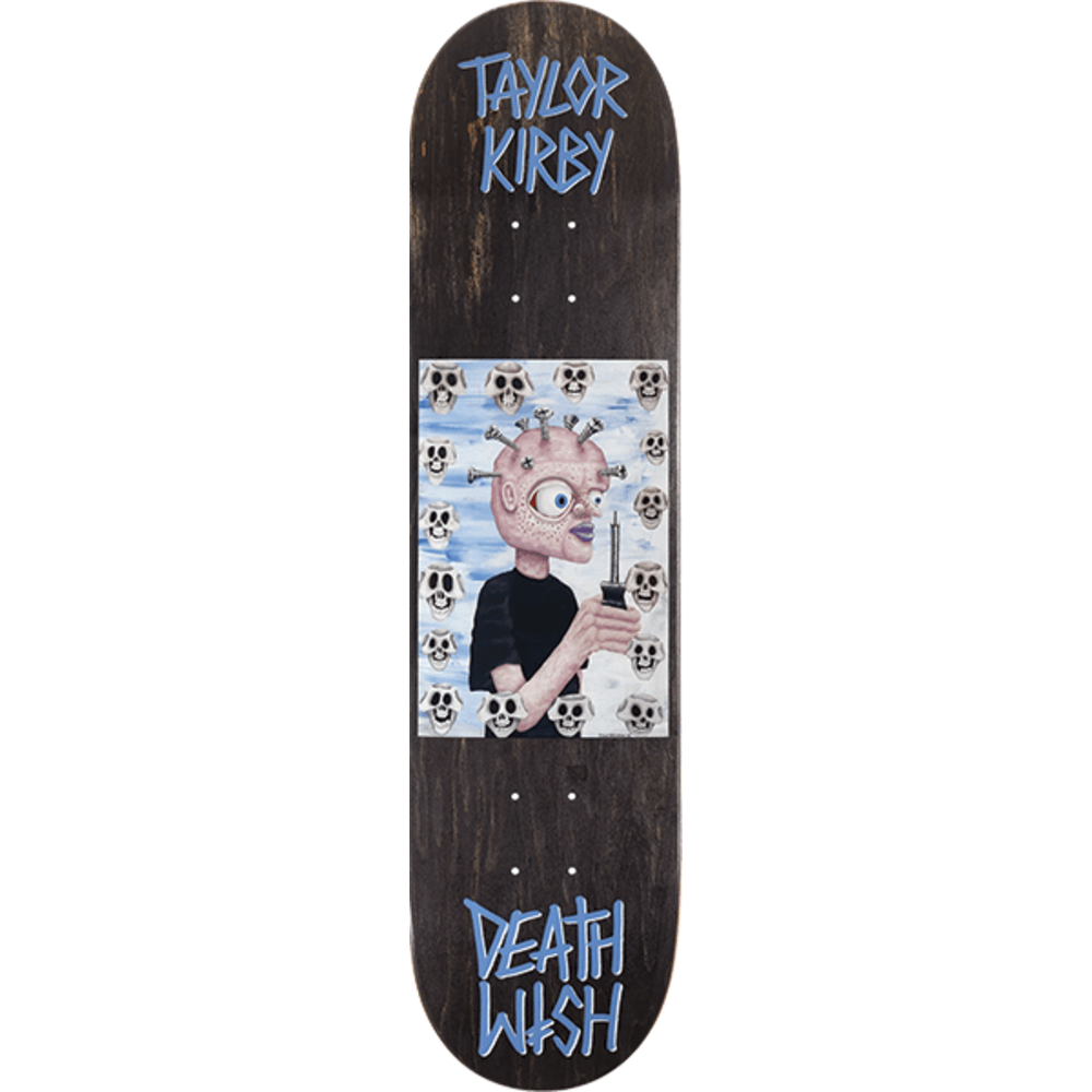 Deathwish Kirby All Screwed Up Skateboard Deck 8.0 | Premium Skateboard for Street & Park Riding | DECK ONLY