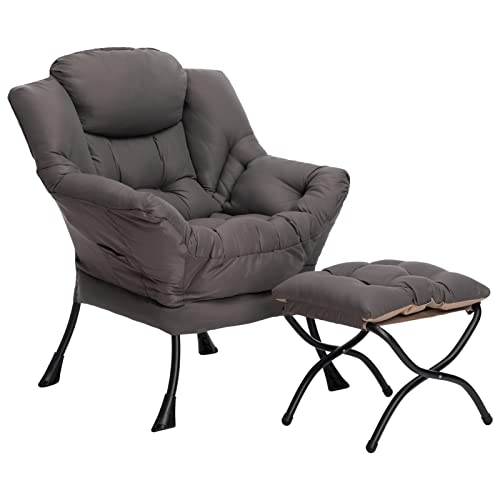 Dark Grey Chair&stool