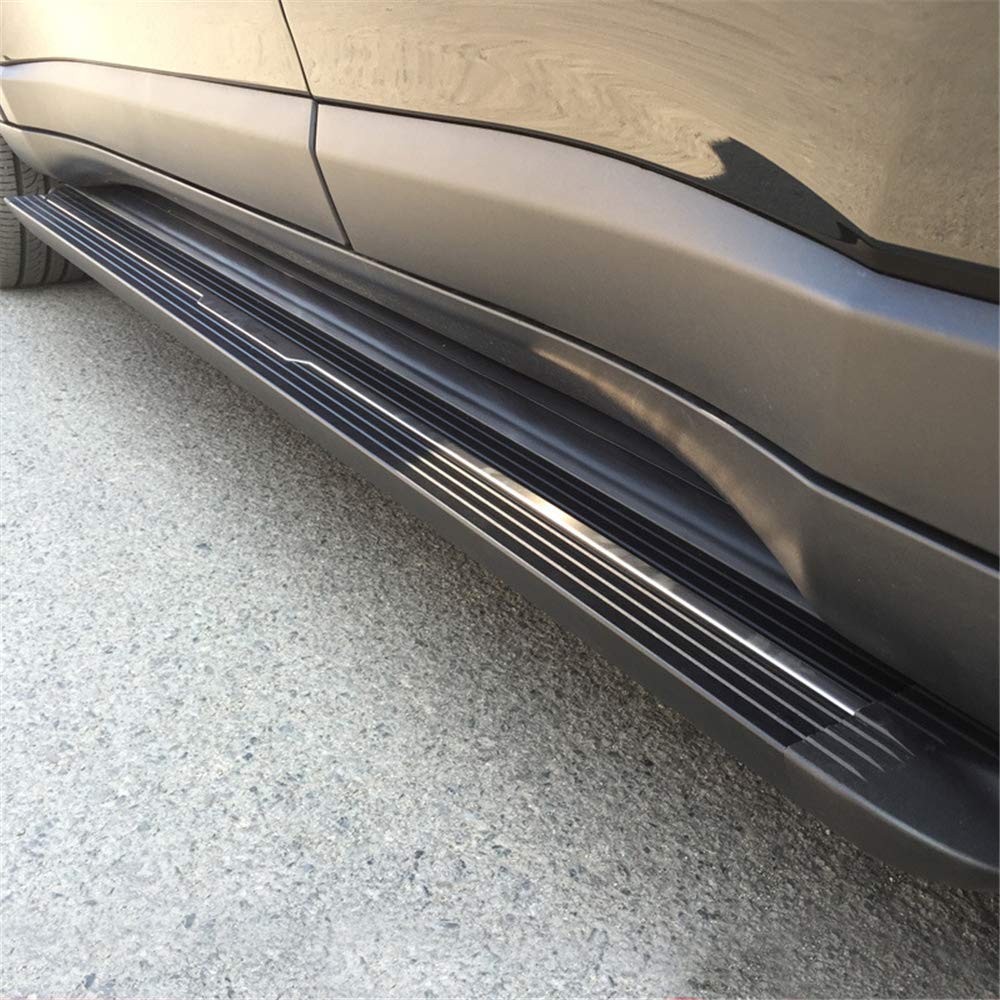 Fits Hyundai Kona 2018-2021 Running Boards Side Steps Nerf Bars - Heavy Duty Aluminum Alloy Side Step Rails for Enhanced Vehicle Protection & Style - Perfect for Off-Roading, Daily Commute & Truck Accessories