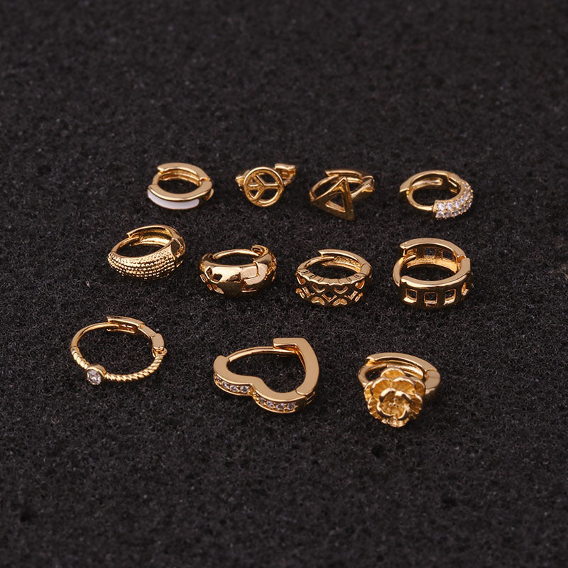 18K Gold Cartilage Huggie Hoop Earrings - Small Minimalist Hoop Earrings for Women | Perfect for Everyday Wear, Date Nights & Special Occasions