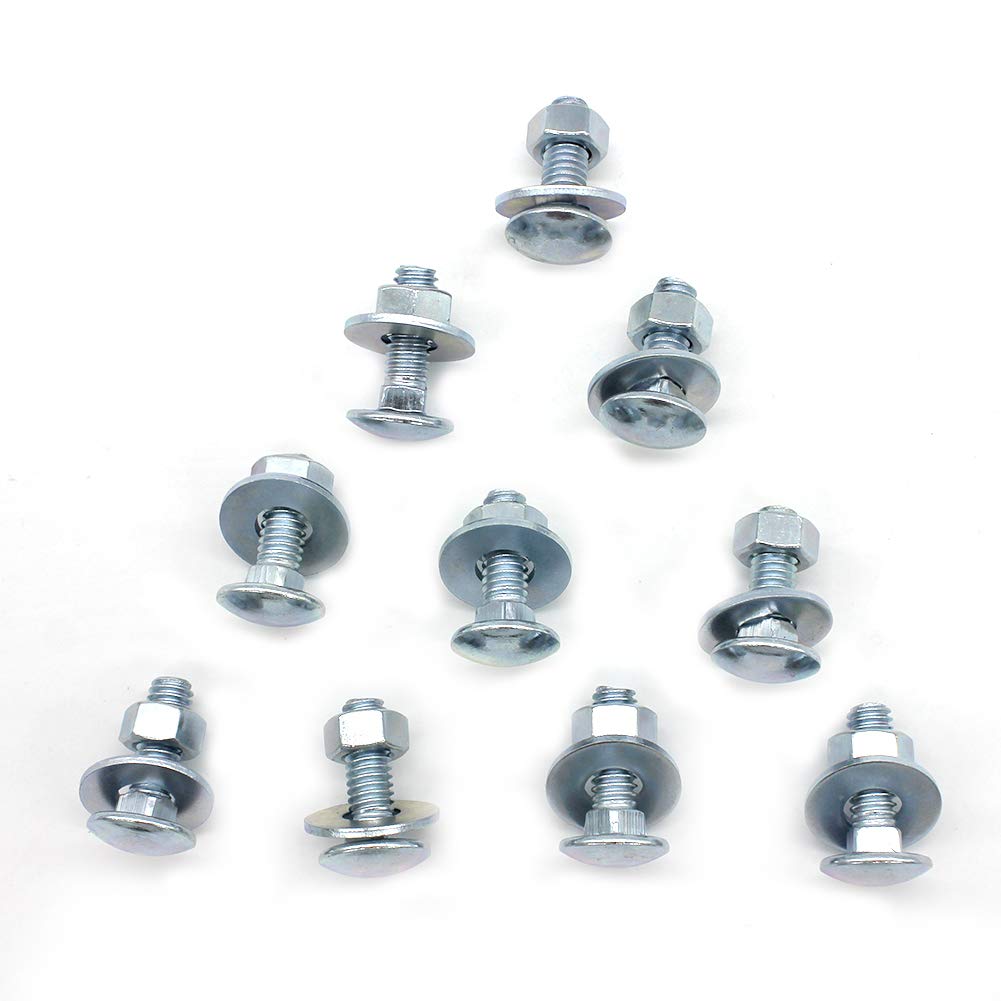 10pc 5/16-18 x 1