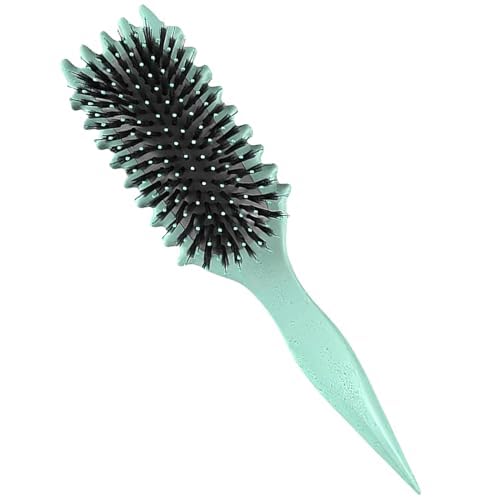 Best Hair Brush for Women & Men - Detangling Paddle Brush for Curly, Straight, Long & Short Hair - Flexible Hair Comb for Smooth Styling - Perfect for Daily Use, Travel & Salon Styling