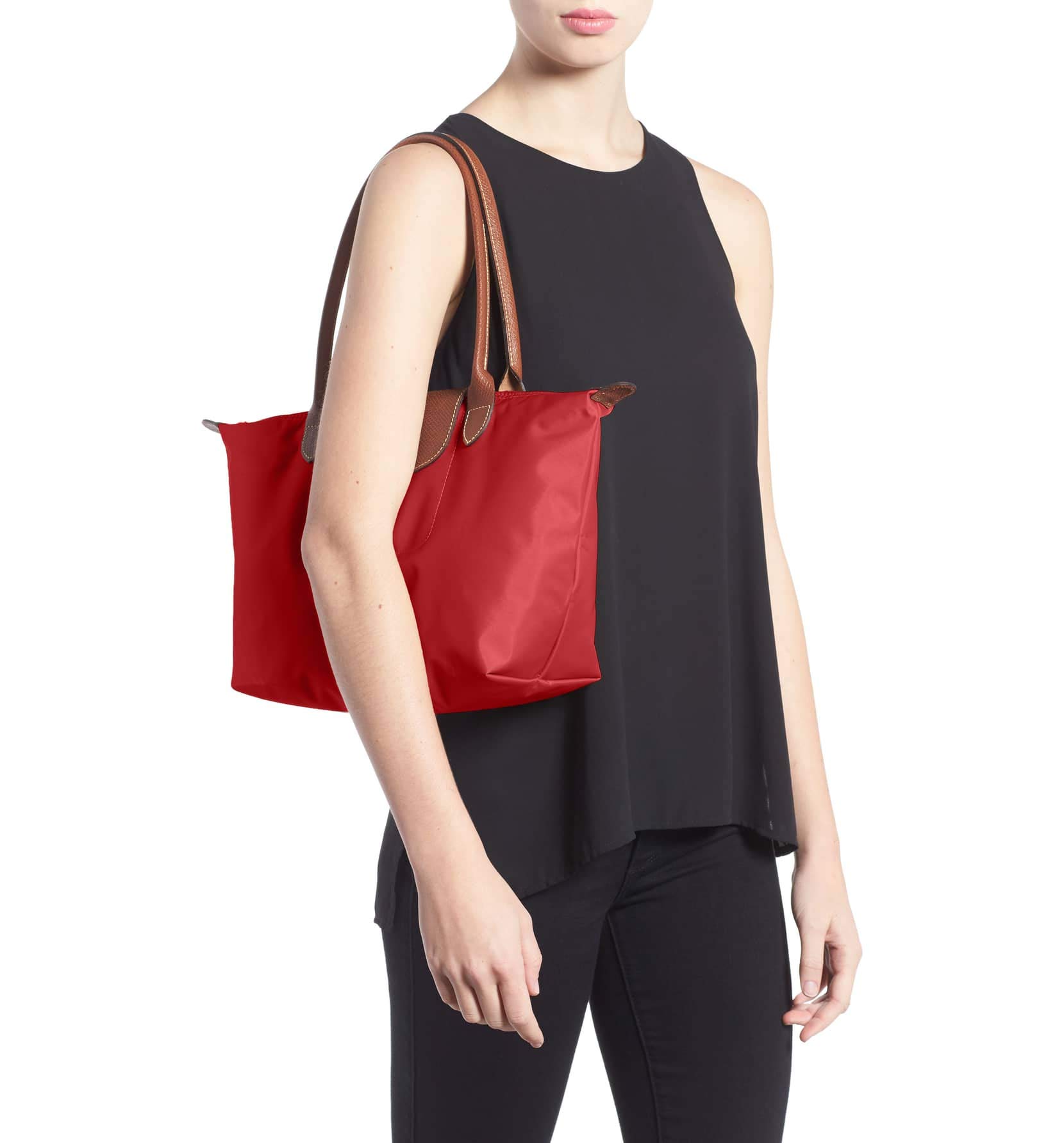 Longchamp Le Pliage Small Foldable Tote Bag for Women - Lightweight Travel Handbag, Work & Shopping Tote, Perfect for Daily Use & Weekend Getaways