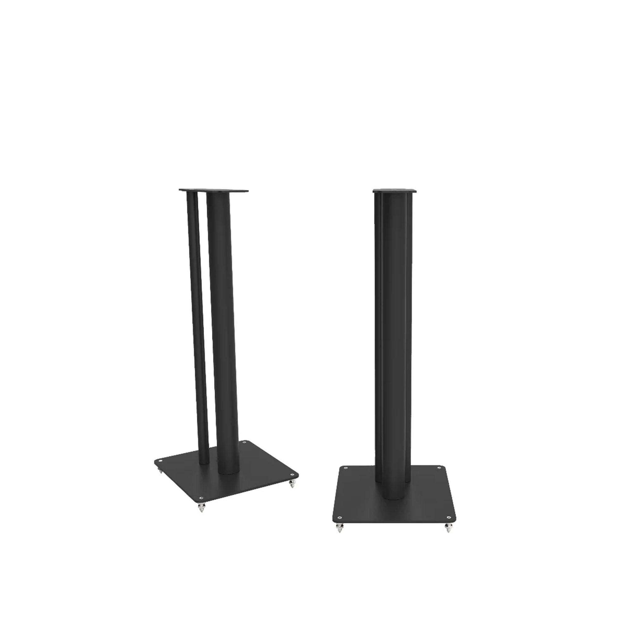 Q Acoustics Q FS50 Premium Floor Stands for Bookshelf Speakers - Sturdy & Adjustable Speaker Stands for Home Theater & Music Listening