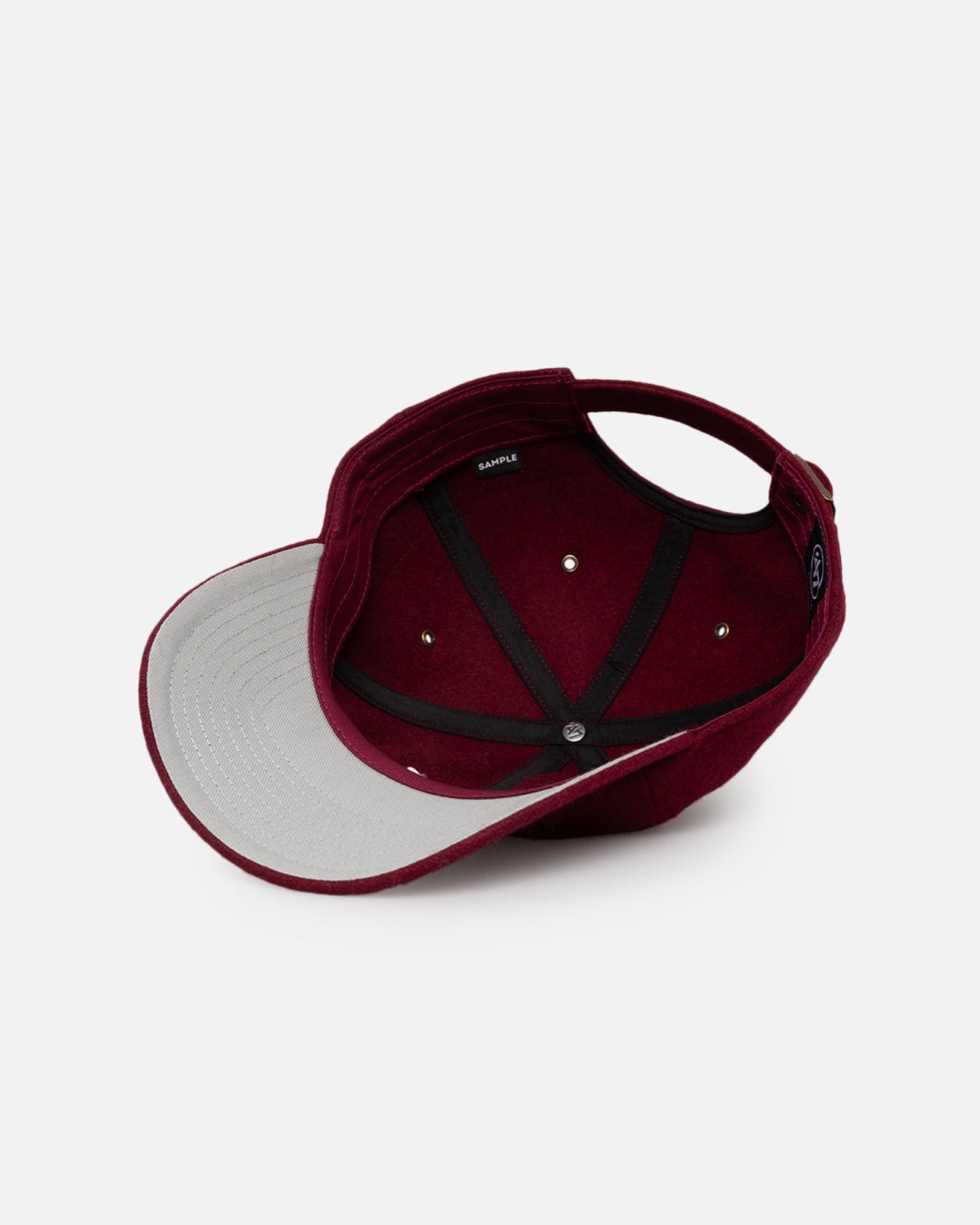 47 Brand Alabama Crimson Tide Wooly Clean Up Adjustable Strapback Hat - Perfect for Game Day, Tailgating & College Football Fans