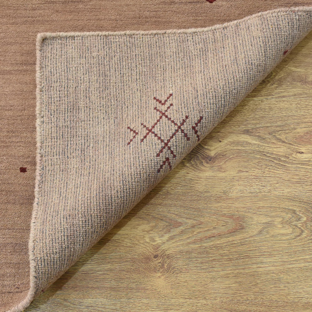 Premium Hand Knotted Wool Rug - Brasilia Collection | Soft & Durable for Living Room, Bedroom & Office Decor | Eco-Friendly & Hypoallergenic