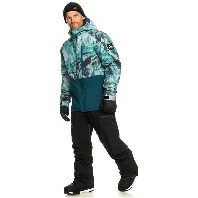 Quiksilver Men's Snow Utility Pants - Black - Waterproof & Insulated Winter Snowboard Ski Pants for Outdoor Adventures