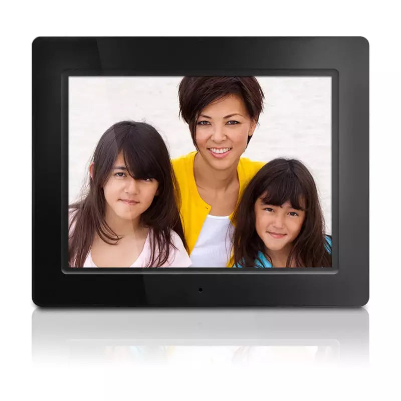 Aluratek 12 Inch Digital Picture Frame with 4GB Internal Storage - Perfect for Home Decor, Office Display & Gift Giving