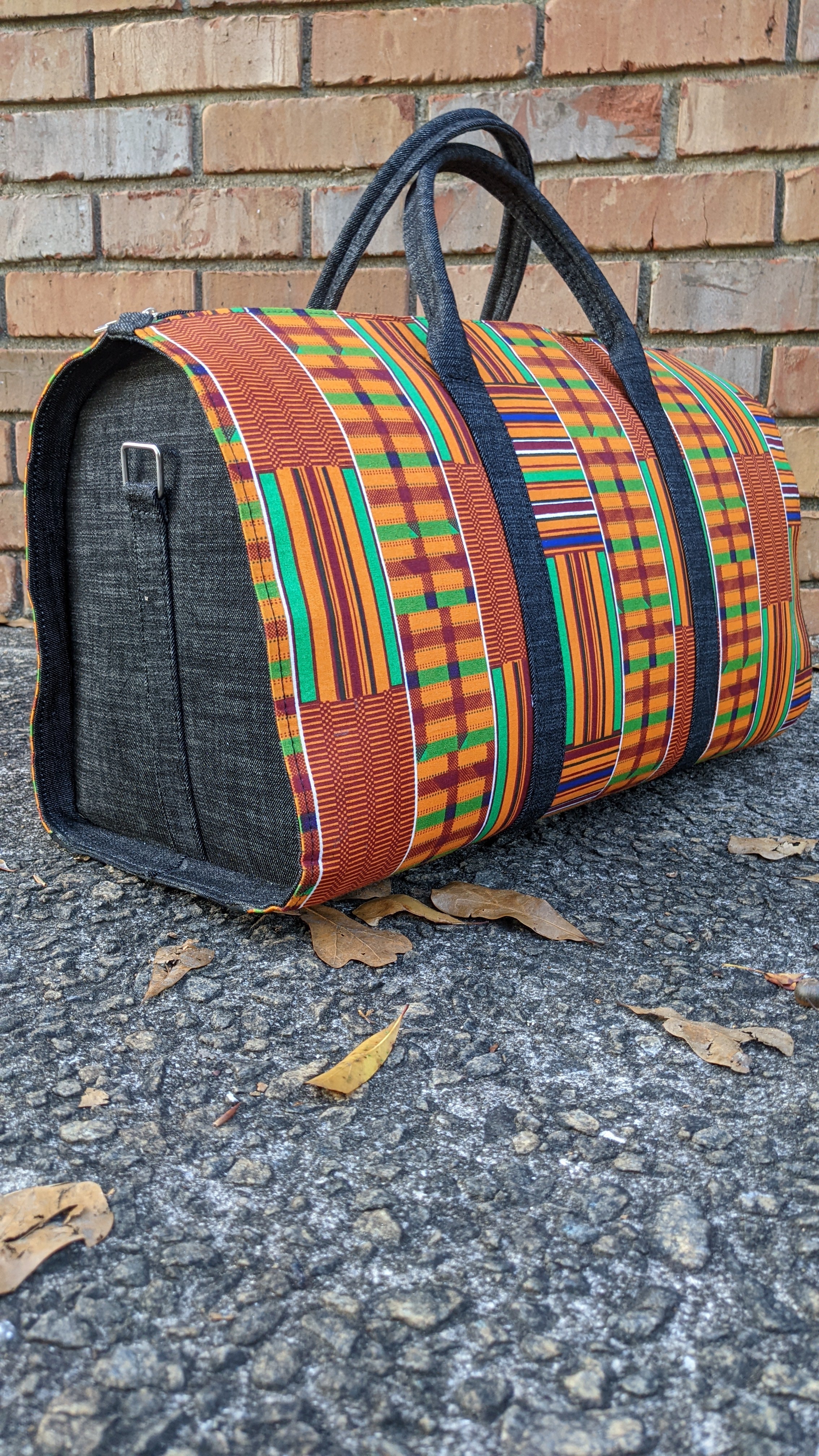 Blavo African Print Kente Bag DPPB3227T - Handmade Tribal Pattern Crossbody Purse for Women | Perfect for Cultural Events, Weddings & Everyday Fashion Accessory
