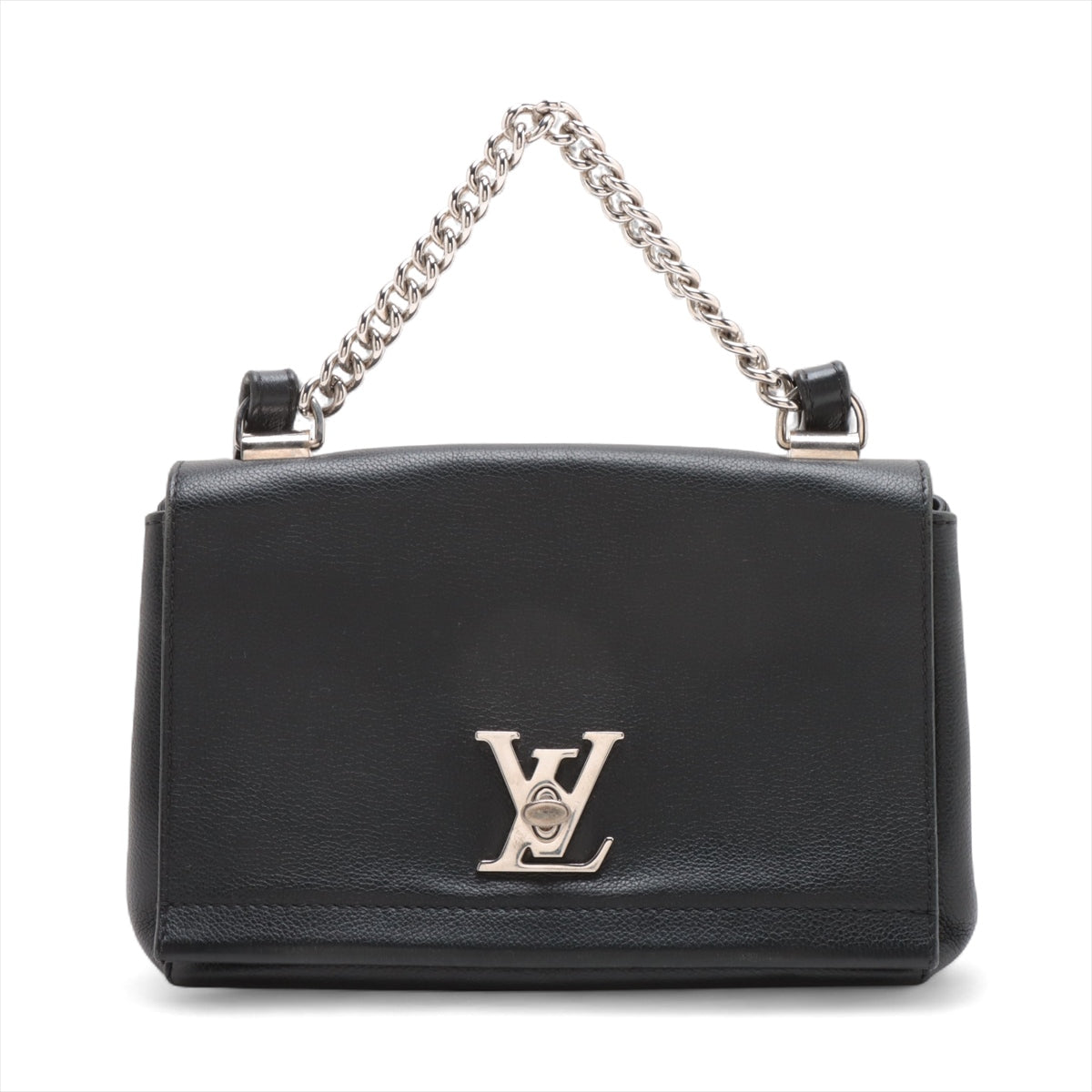 Louis Vuitton LV Logo Lockme II BB Shoulder Bag Black - Luxury Crossbody Purse for Women | Perfect for Work, Travel & Evening Events
