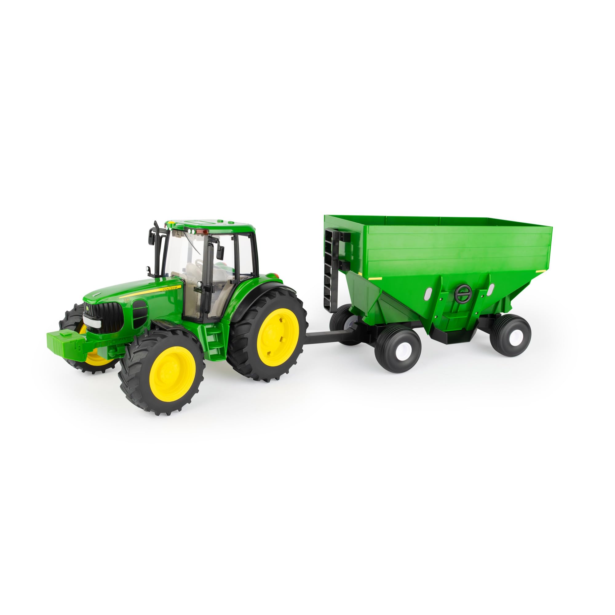 John Deere Big Farm Gravity Wagon 1:16 Scale Toy Tractor - Realistic Farm Vehicle Playset for Kids Ages 3+ - Perfect for Pretend Play, Farm Themed Birthday Gifts & Collectible Die-Cast Models