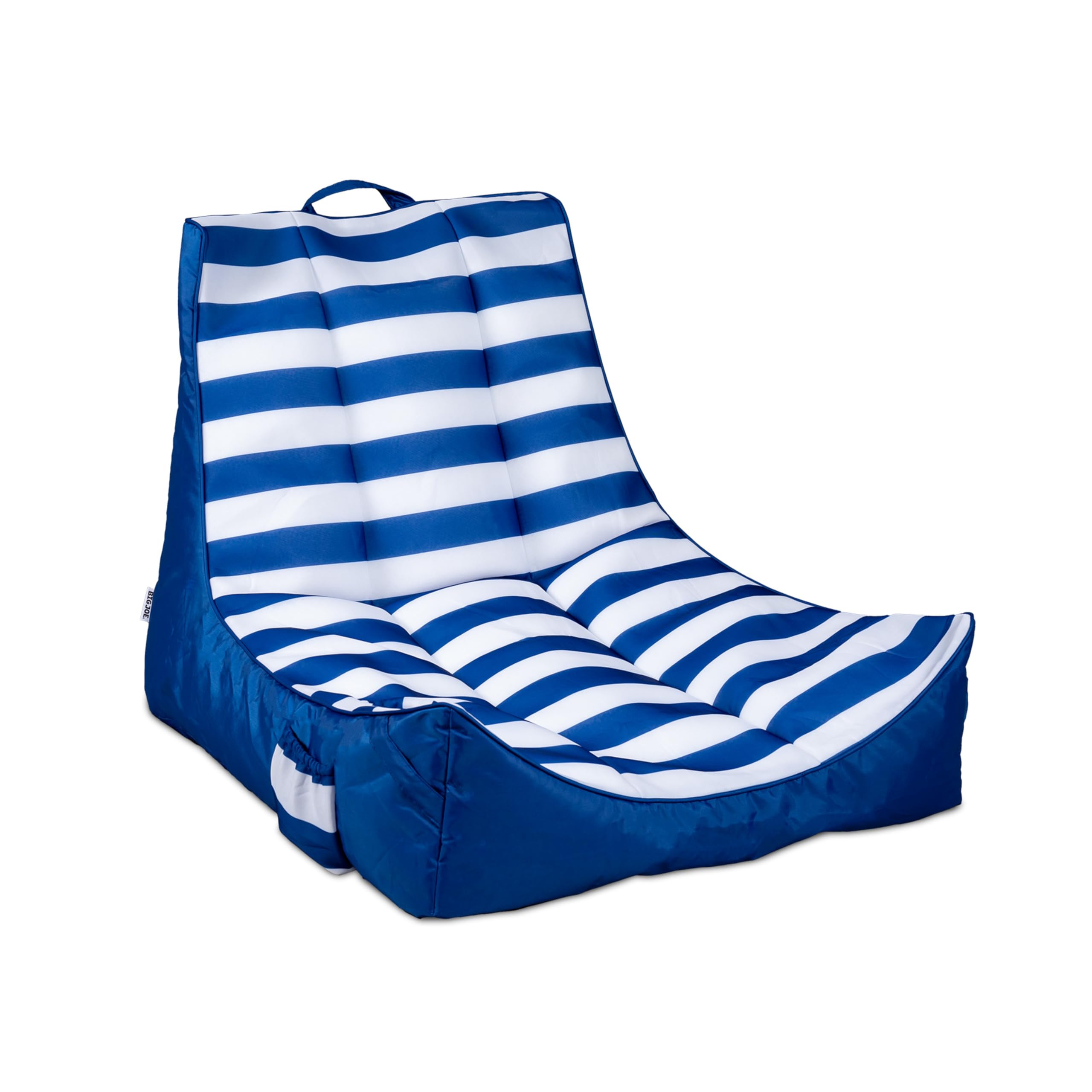 Big Joe Captain's Float Pool Lounger - Double Sided Mesh, Quick Draining Fabric, No Inflation Needed - Perfect for Poolside Relaxation and Outdoor Lounging