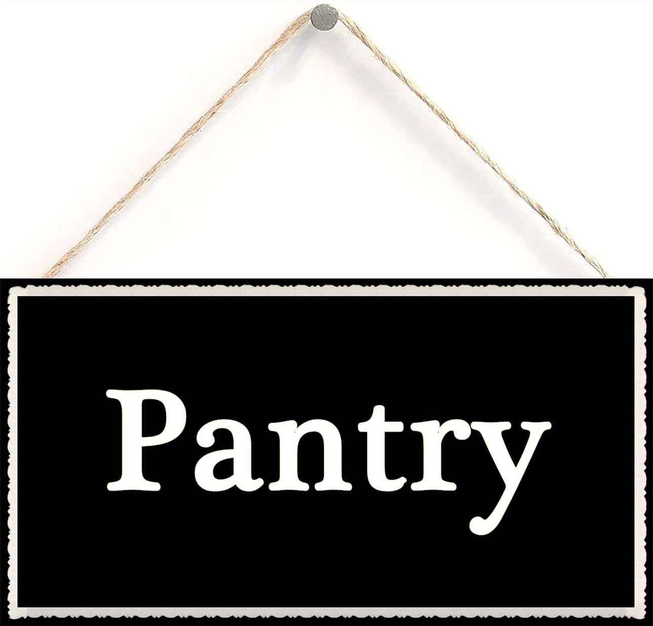 Vintage Wood Pantry Sign - 12