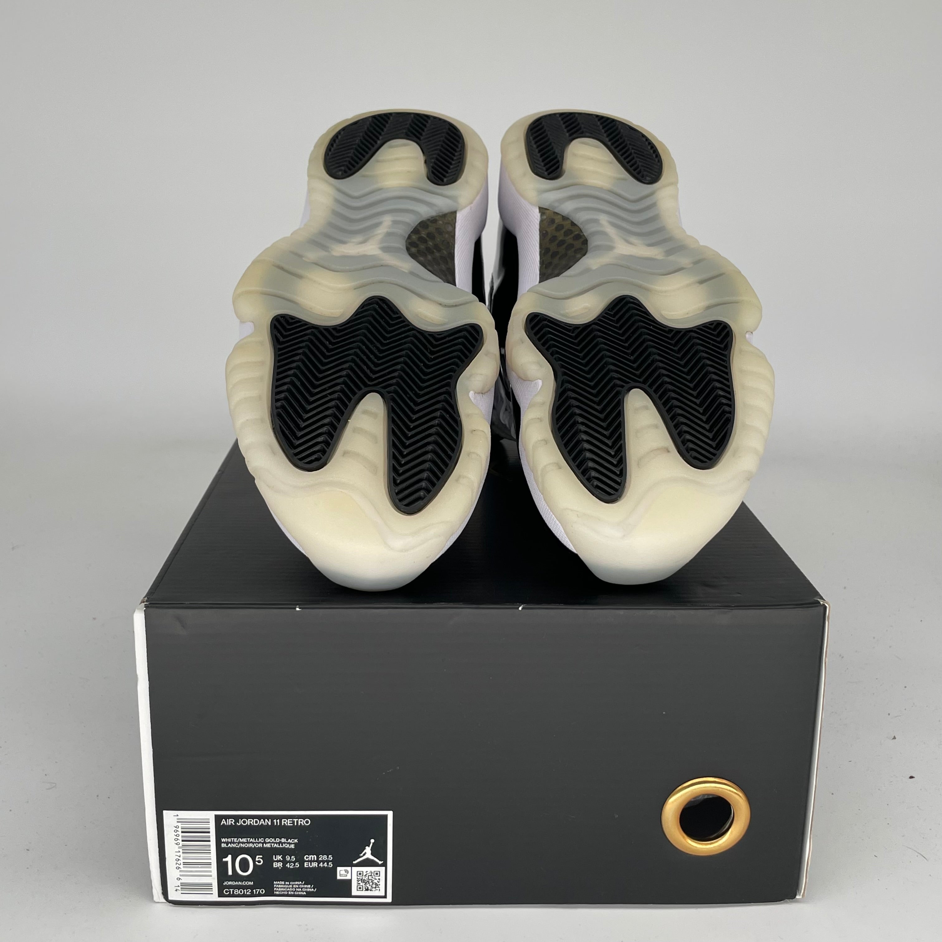 AIR JORDAN 11 DMP GRATITUDE Basketball Shoes Men's Size 10.5 - CT8012-170 | Retro Sneakers for Casual Wear & Sports Performance