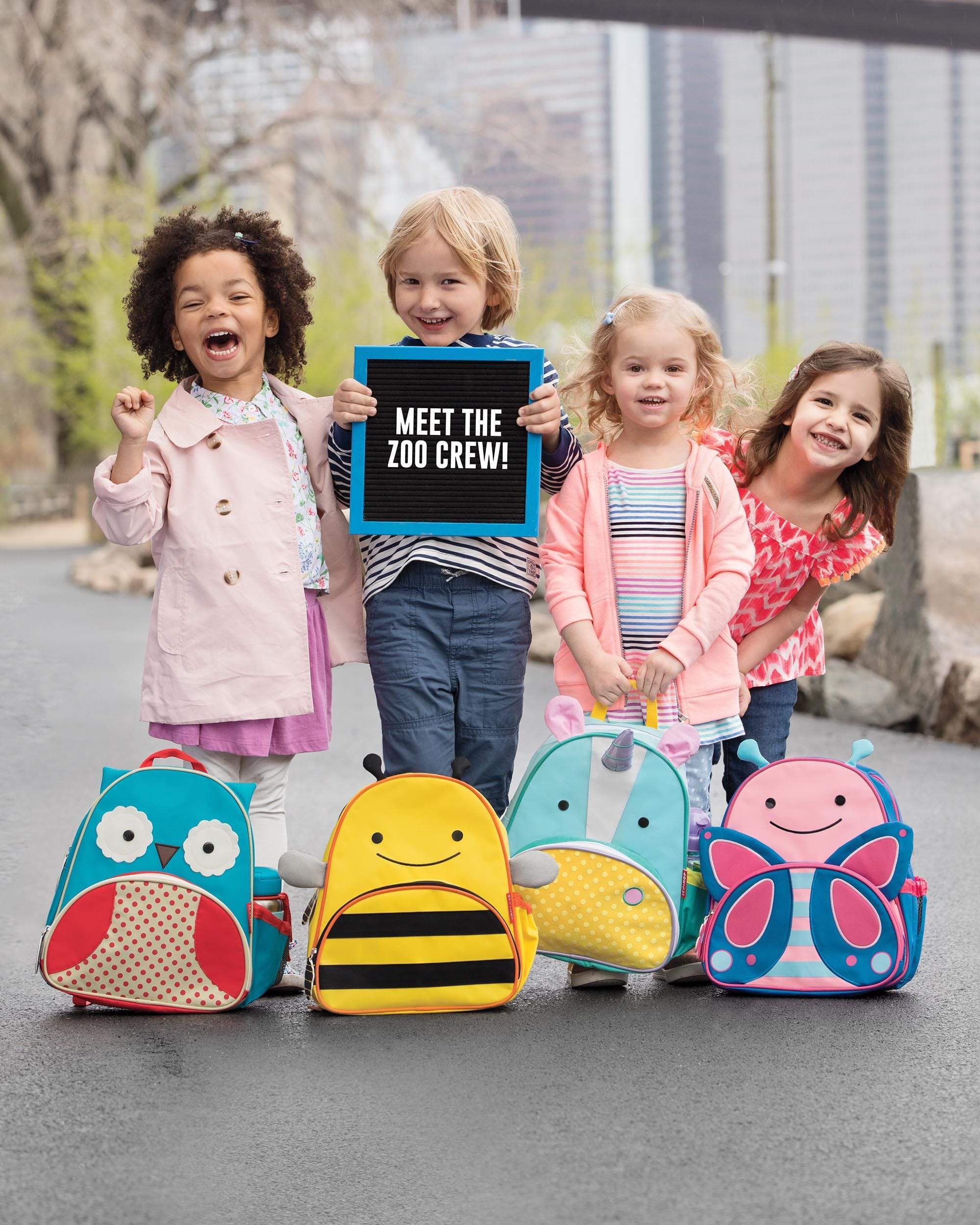 Skip Hop Zoo Backpack for Kids - Cute Animal-Themed School Bag for Boys & Girls - Perfect for Preschool, Daycare & Travel