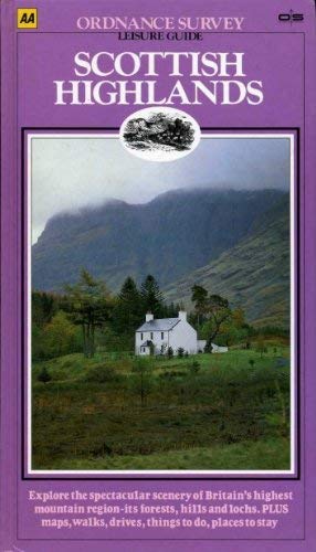 Scottish Highlands Travel Guide - OS Leisure Map & Hiking Trails | Perfect for Outdoor Adventures & Road Trips
