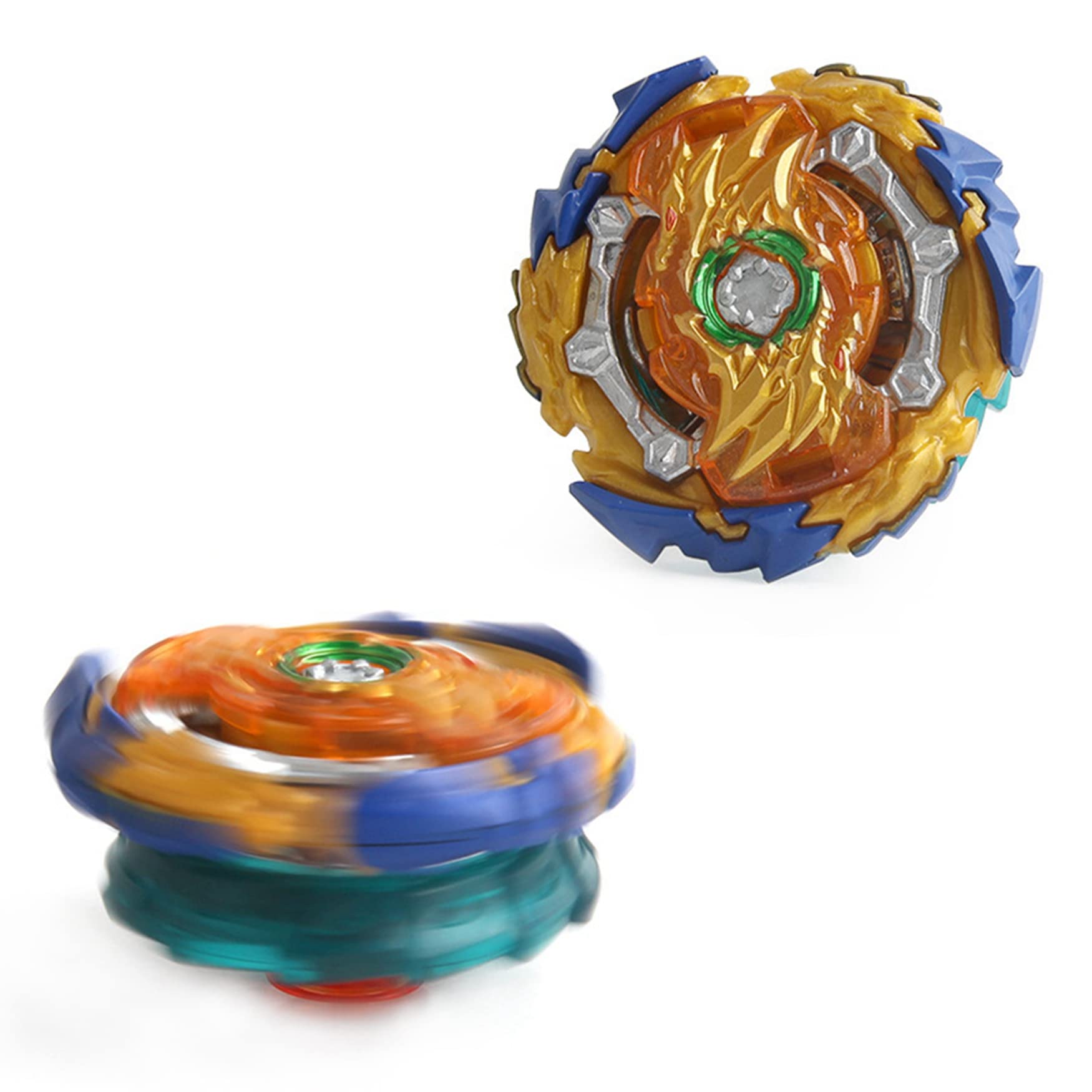 DWIN Beyblade Burst Booster GT Starter B-139 Wizard Fafnir Rt Rs vs B-184 Custom String Launcher LR Set - Left & Right Spin Battle Top with Grip - Perfect for Competitive Play & Beyblade Tournaments