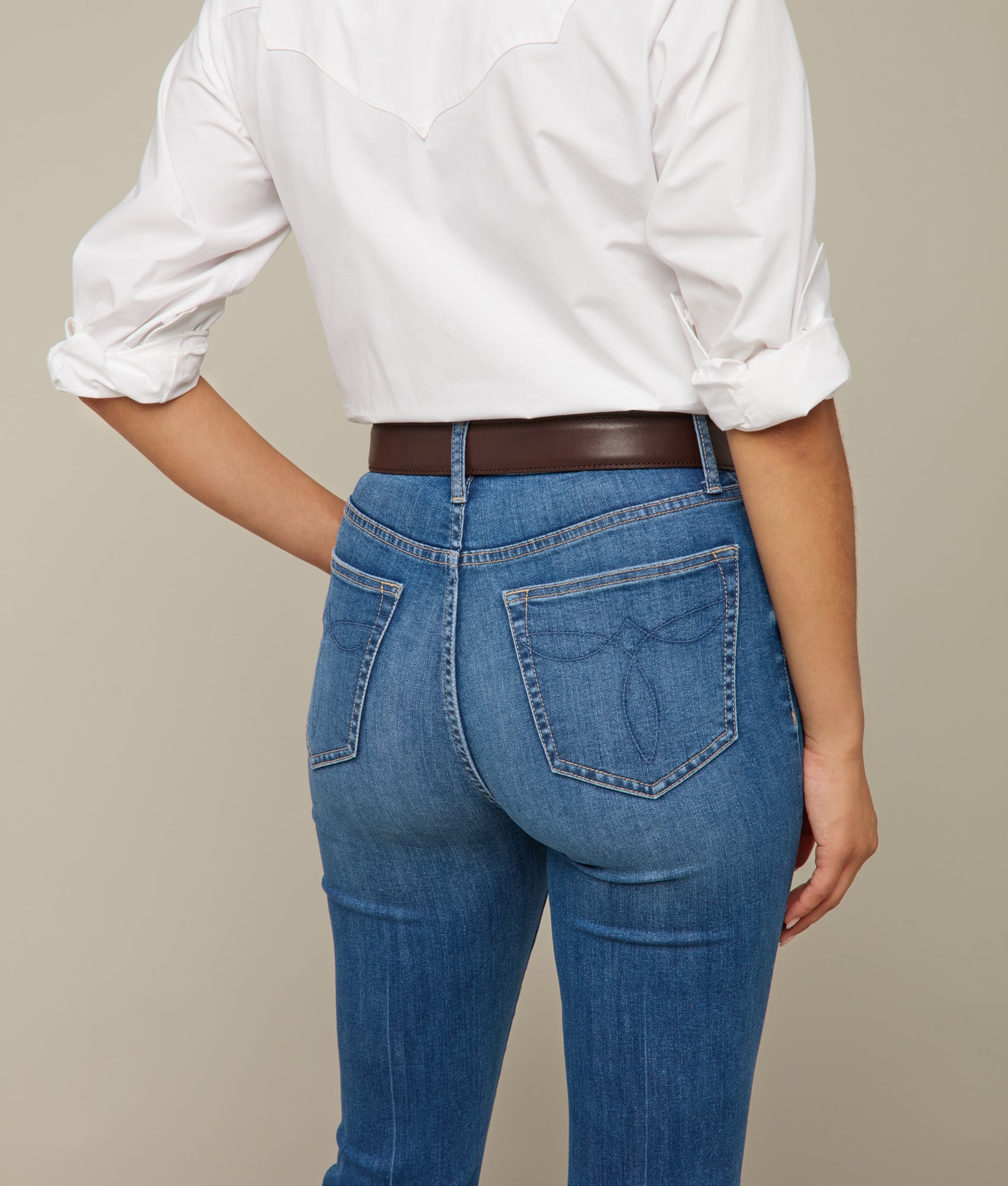 Liberty Mid Rise Bootcut Jeans for Women - Classic Rustic Wash, Comfortable Stretch Denim | Perfect for Casual Wear, Work & Everyday Outfits