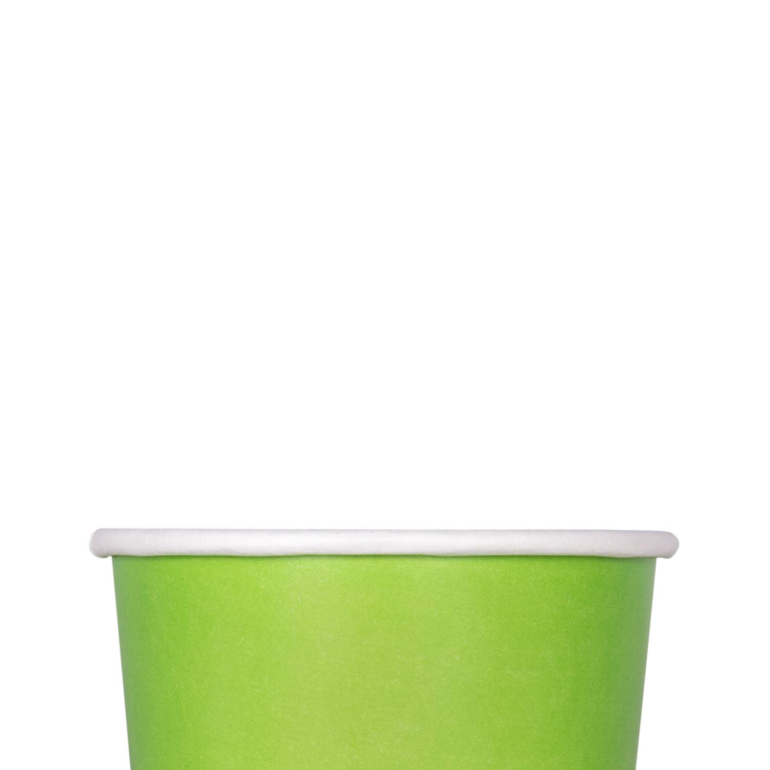 4oz Green Paper Food Containers for Hot/Cold Meals & Ice Cream