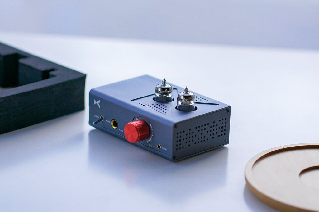 xDuoo MT 602 Dual 6J1 Tube Hybrid Class A Headphone Amplifier - Perfect for Audiophiles & Home Studio Recording