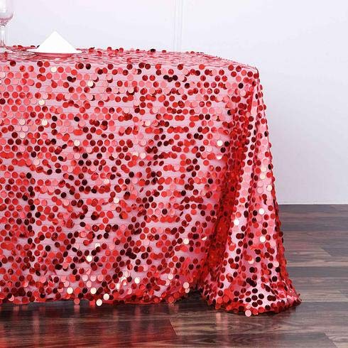 Premium Sequin Rectangle Tablecloth 90