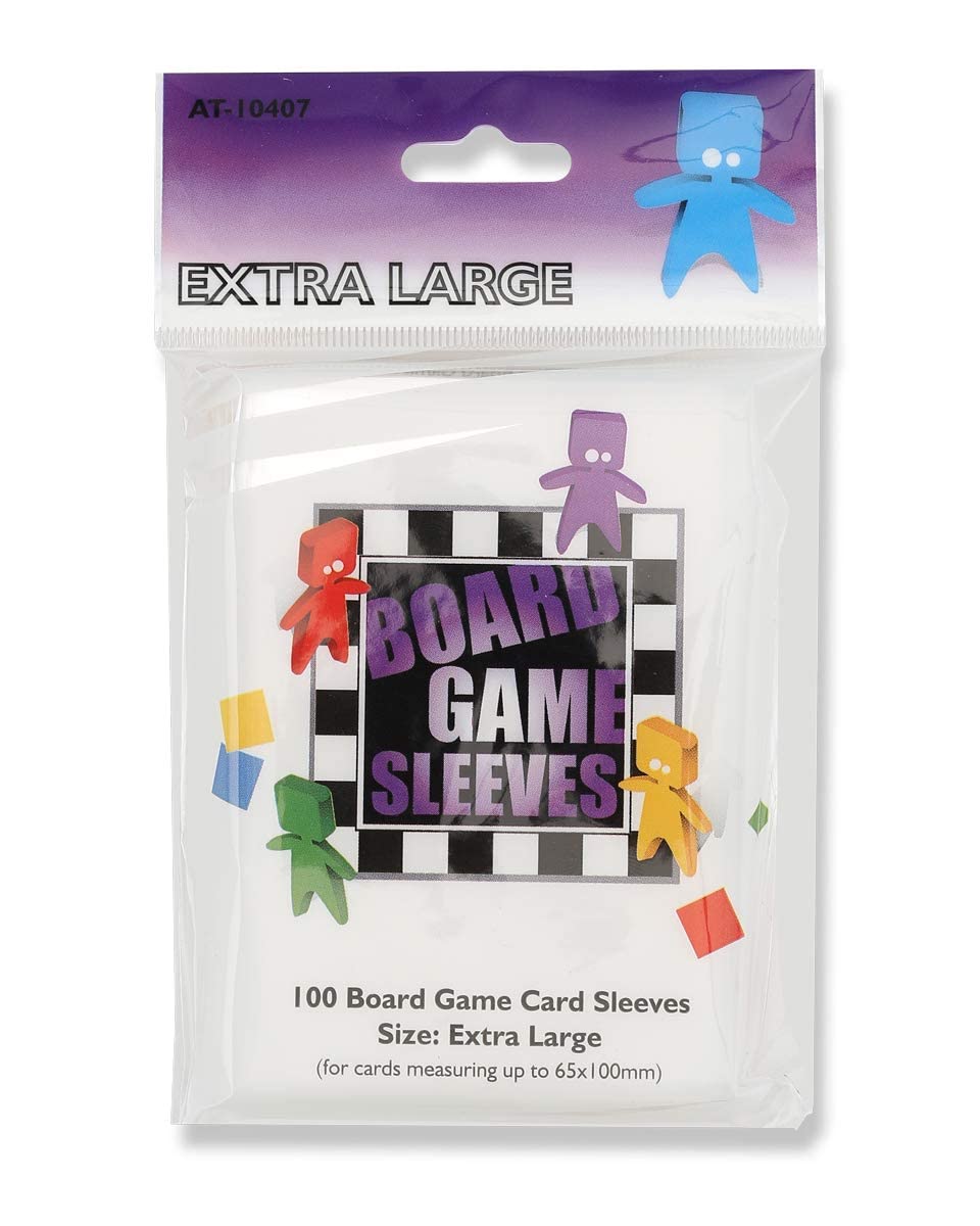Arcane Tinmen Board Game Sleeves 100 Count - Premium Extra Large Card Protectors for MTG, Yu-Gi-Oh & Collectible Card Games - Perfect for Game Nights & Tournament Play