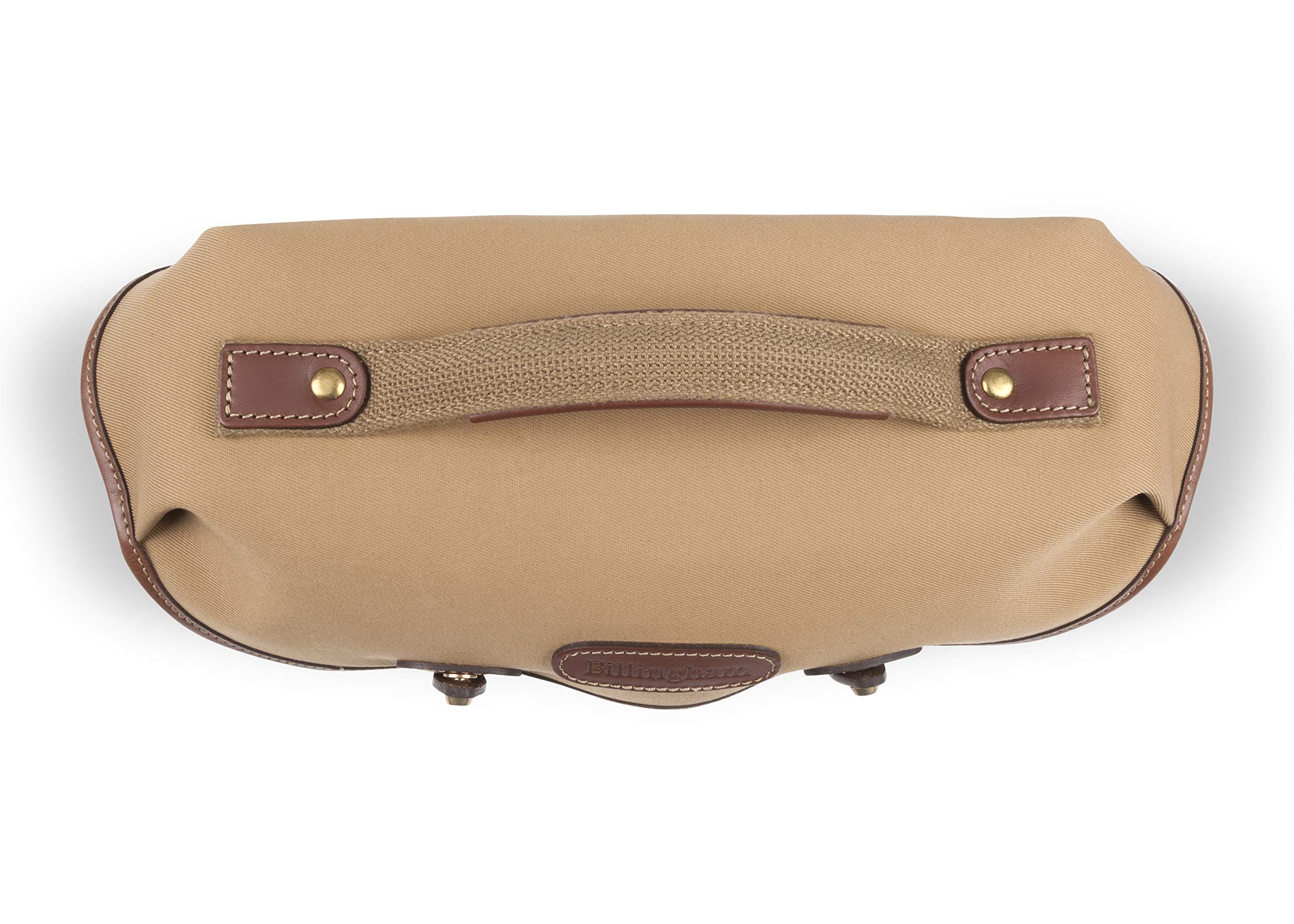 Billingham Hadley Small Pro Camera Bag - Khaki Canvas & Tan Leather - Durable DSLR & Mirrorless Camera Case for Travel & Photography