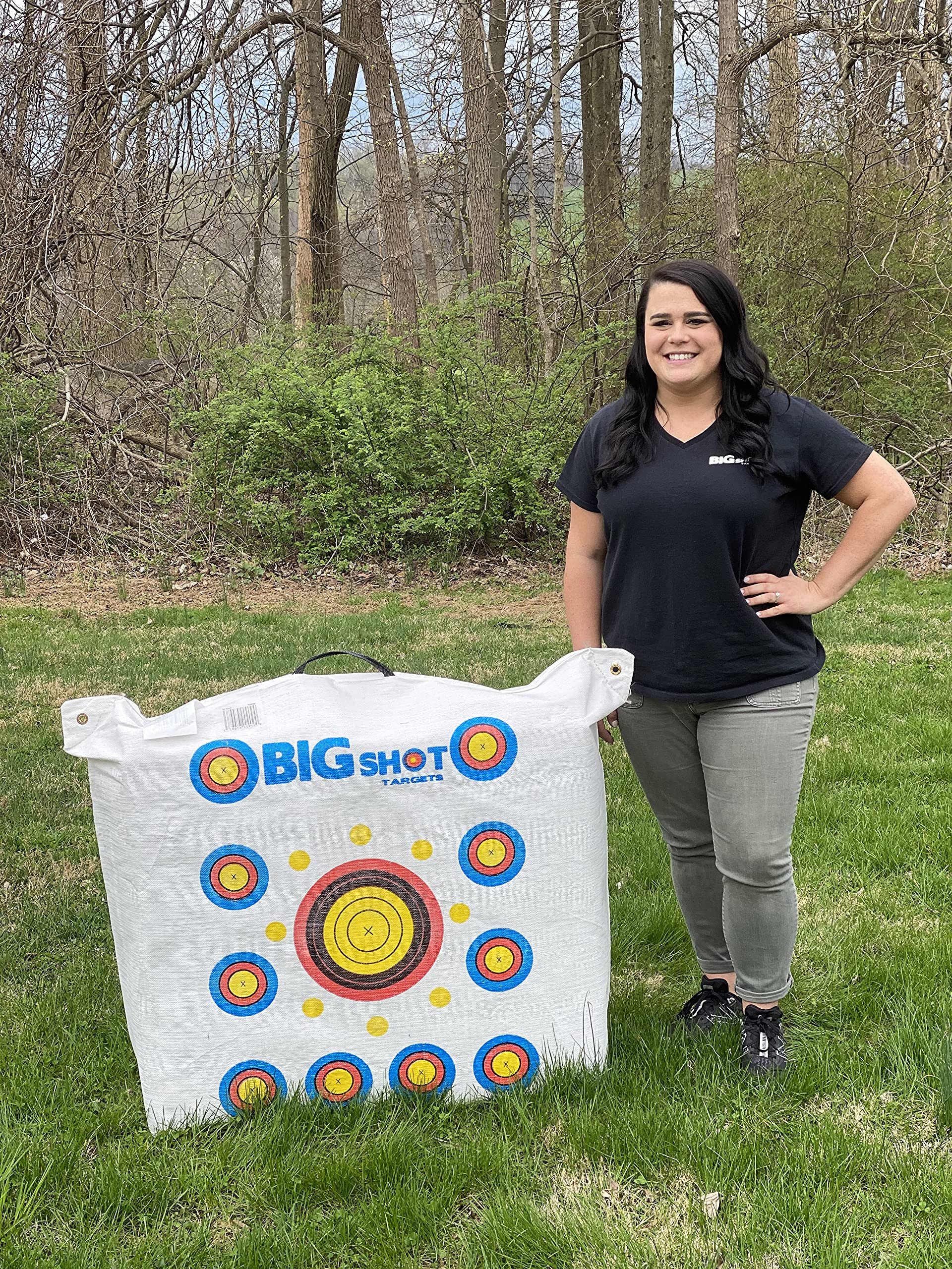 BIGSHOT Outdoor Archery Field Point Bag Target - Durable Practice Shooting Target for Bow Hunting & Backyard Training