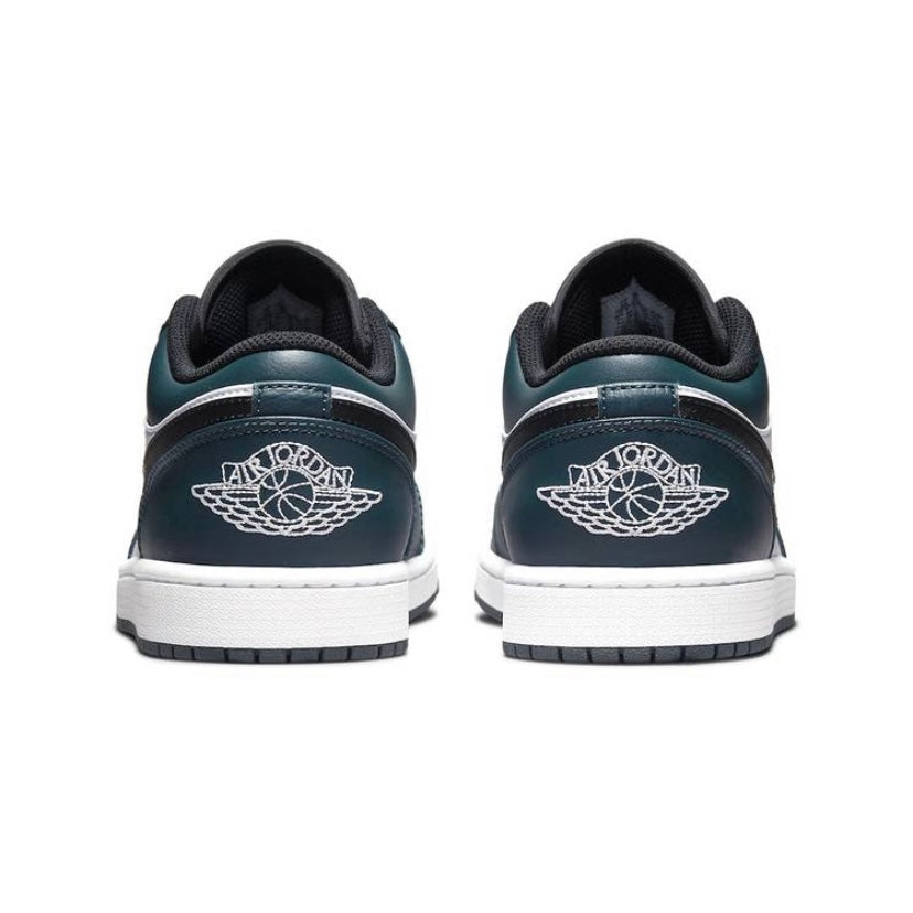 Air Jordan 1 Low Sneakers - Armory Blue/Dark Teal/White Colorway - Men's Basketball Shoes for Casual Wear & Street Style Fashion