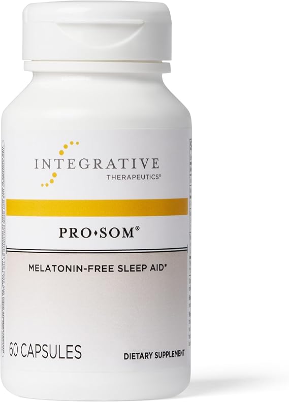 Integrative Therapeutics Pro Som - Premium Sleep Support Supplement for Restful Nights & Relaxation - Ideal for Stress Relief & Better Sleep Quality