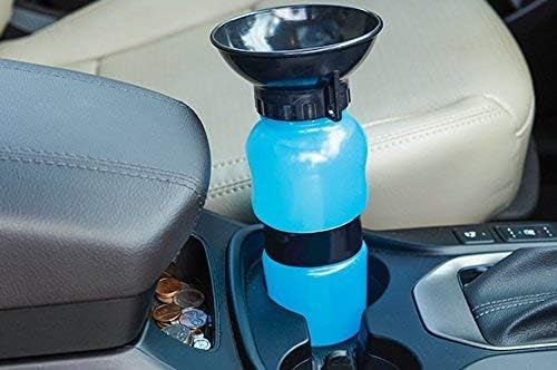 Portable 18oz Dog Water Bottle with Bowl - Auto Dog Mug for Pets, Travel & Outdoor Activities - Perfect for Hiking, Camping, and Daily Walks