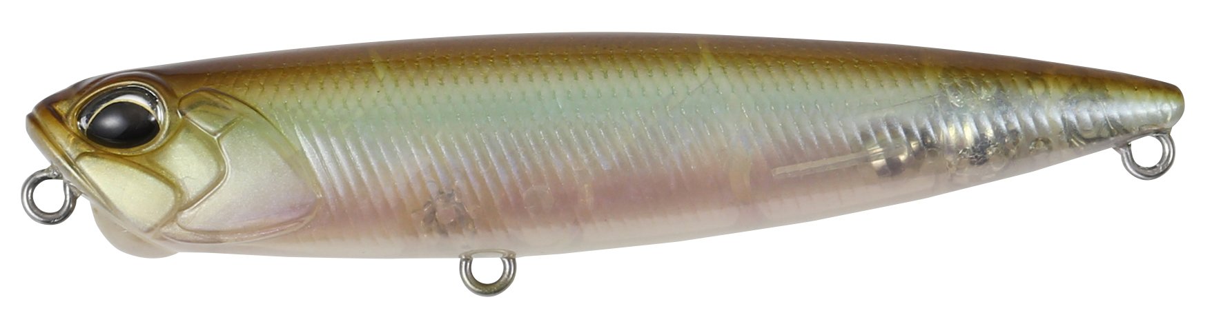 Duo Realis Pencil 85 Topwater Bait - Ghost Minnow for Bass Fishing