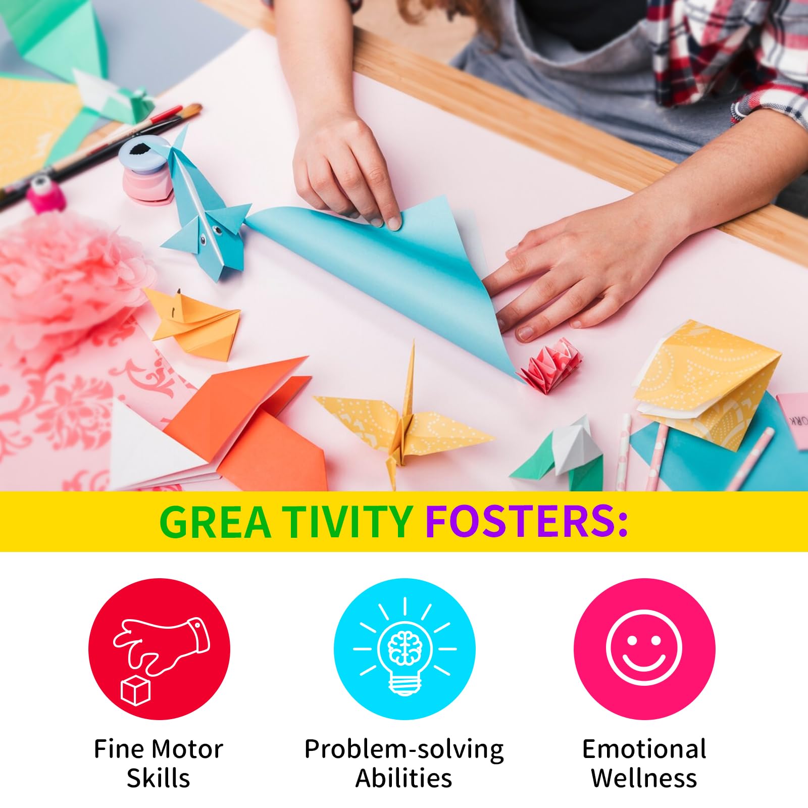 Itopstar 5000+ Pieces Kids Arts and Crafts Supplies Kit - Giant DIY Art Box for School, Homeschool & Kindergarten - Creative Crafting Projects for Toddlers & Children | Perfect for Classroom Activities, Birthday Gifts & Holiday Crafts