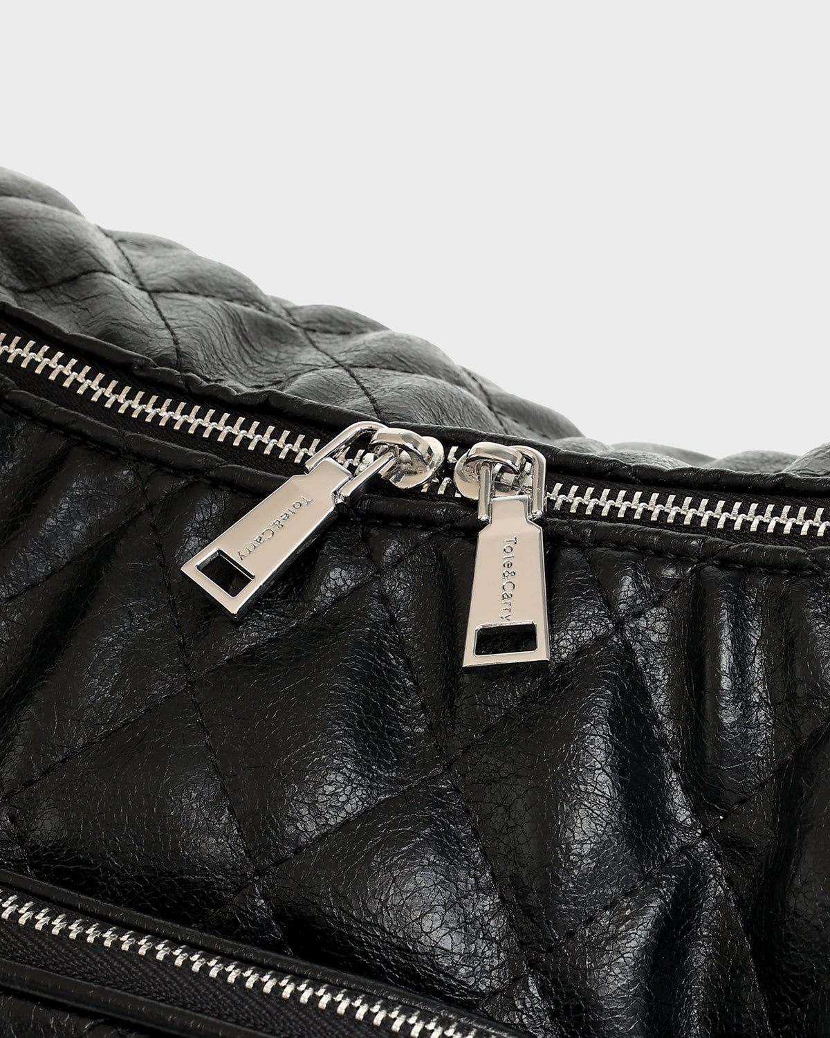 Stylish Black Diamond Stitch Quilted Tote Bag for Women - Fashionable Crossbody Handbag for Work, Travel & Shopping