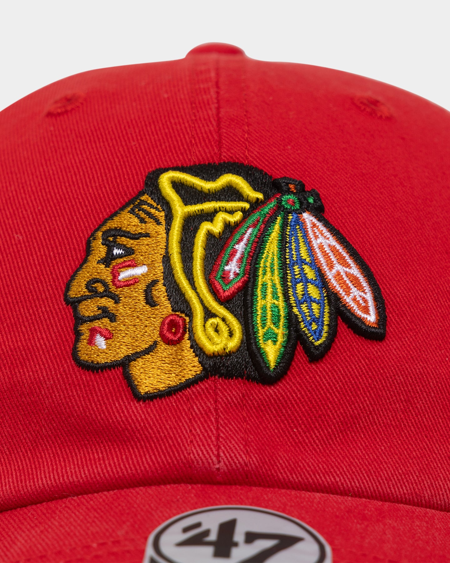 47 Brand Chicago Blackhawks Snapback Hat - Adjustable Strapback Cap for Men & Women - Official NHL Team Logo - Perfect for Game Day, Sports Events & Casual Wear