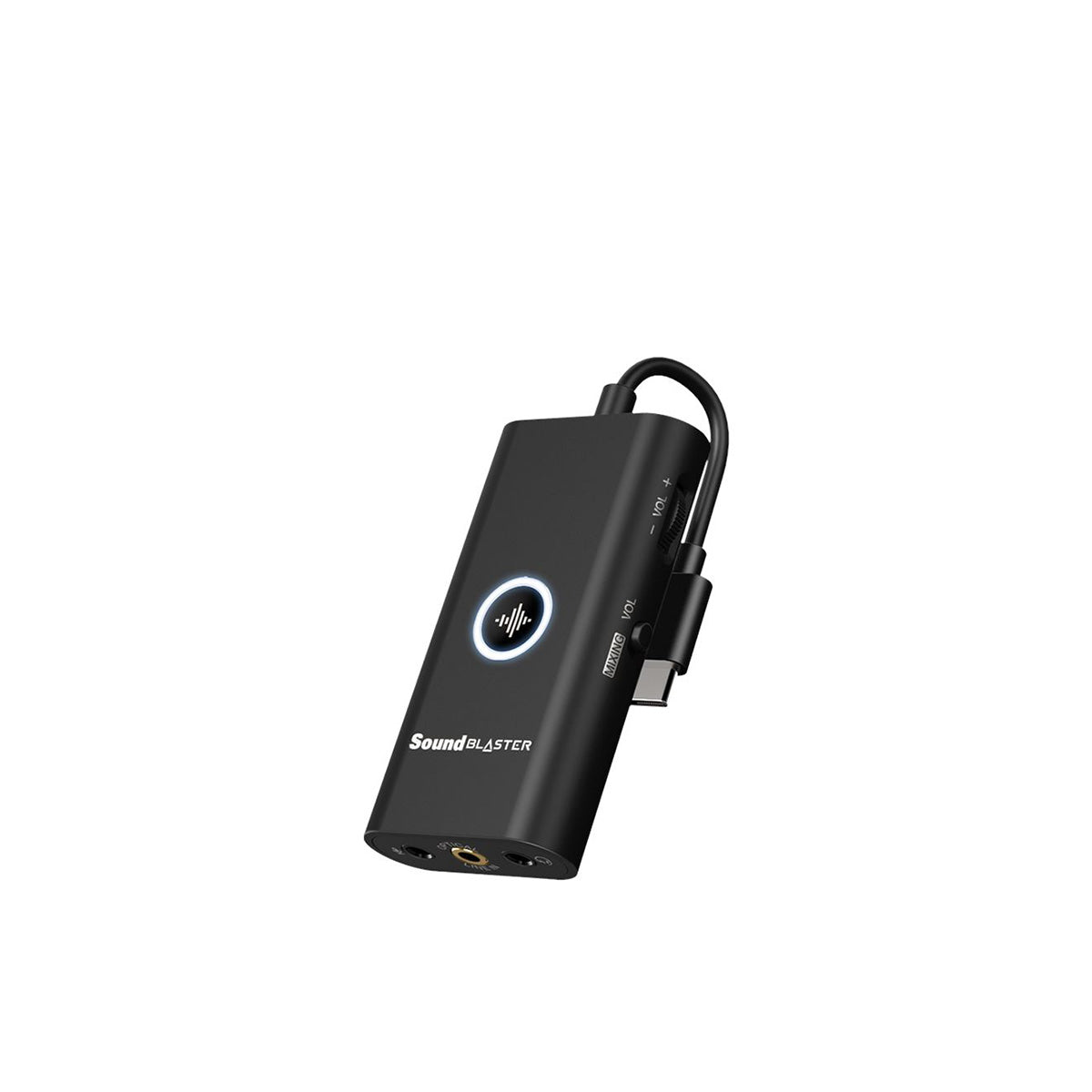 Creative Sound Blaster G3 Portable USB-C DAC - Plug & Play External Sound Card for PC, Mac, Mobile - Enhance Gaming, Music & Streaming Audio Quality