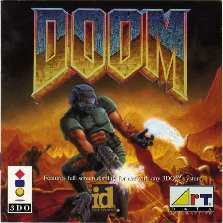 3DO Doom Classic Video Game (Jewel Case) - Retro Gaming for 3DO Console, Perfect for Collectors & Nostalgic Gamers